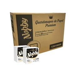 GUARDANAPO NOBBY FOLHA DUPLA 30X31CM 60X50 FOLHAS