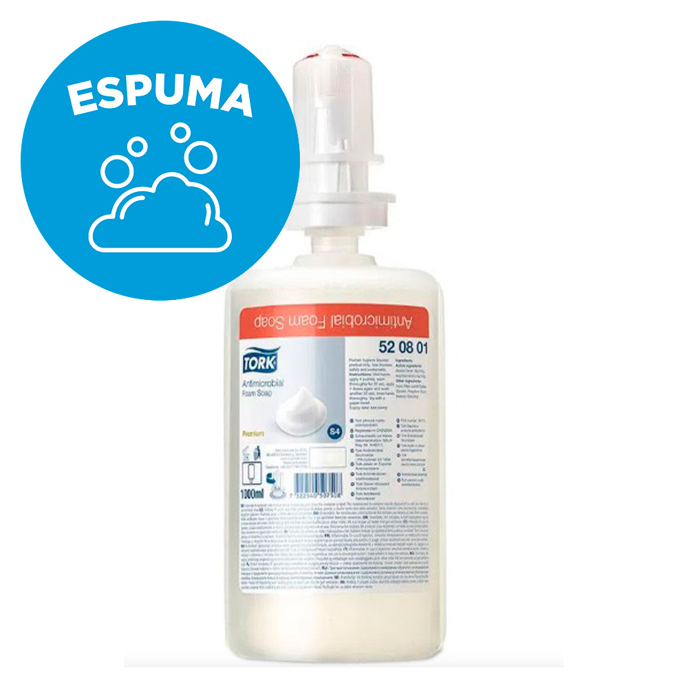 SABONETE ESPUMA 1LT ANTIMICROBIAL 0800