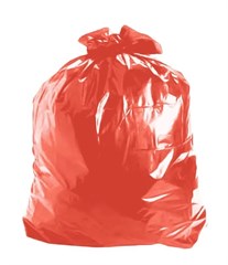 SACO DE LIXO 60 LITRO VERMELHO 100 UNIDADES