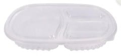 MARMITA OVAL 3 DIVISORIAS 750ML CAIXA 75UNIDADES