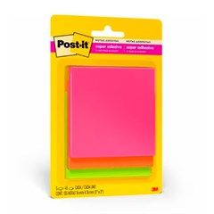 BLOCO POST-IT 76X76MM CASCATA MISTO 45FL
