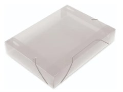 PASTA C/ELAST OFICIO 40MM CRISTAL