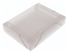 PASTA C/ELAST OFICIO 40MM CRISTAL