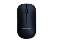 MOUSE SEM FIO 2.4 GHZ 1200 DPI PT USB