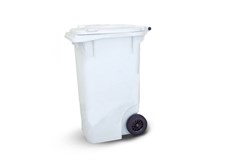 CESTO GARI 240 LITROS RODA 200MM BRANCO