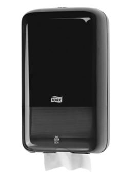 DISPENSER HIGIENICO INTERFOLHADO 1S PRETO T3