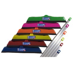 RODO PLÁSTICO 60CM COM CABO ALUMÍNIO