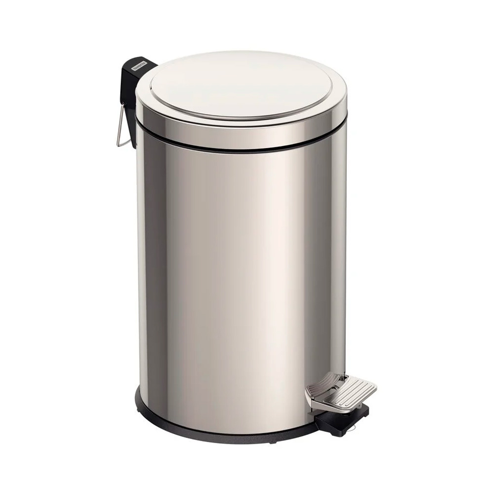 LIXEIRA INOX 12L C/ PEDAL 