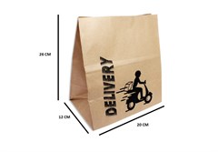 SACO KRAFT DELIVERY 20X12X26 10UN
