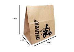 SACO KRAFT DELIVERY 20X12X26 10UN