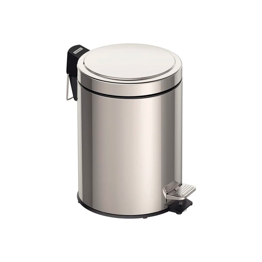 LIXEIRA INOX 5L C/ PEDAL 