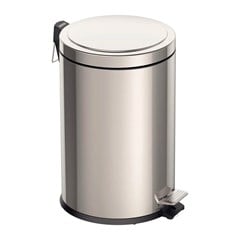 LIXEIRA INOX 20 LITROS COM PEDAL