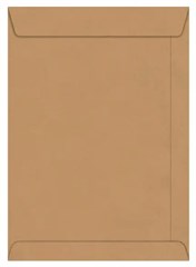 ENVELOPE SACO NATURAL 18X24CM UN