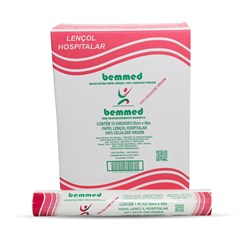 LENÇOL HOSP 50X50 BEM MED 10 ROLOS