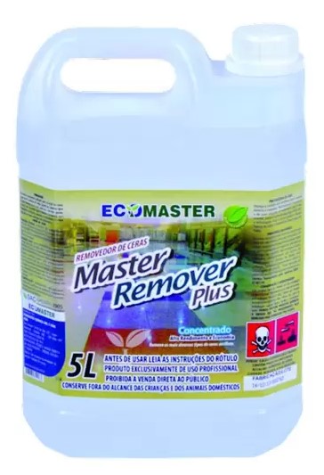 REMOVEDOR CERA 5L MASTER REMOVER PLUS SEM CHEIRO