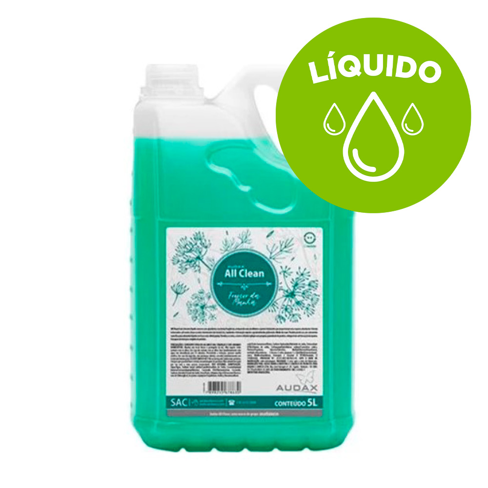 SABONETE LIQUIDO 5L ALL CLEAN FRESCOR MANHA