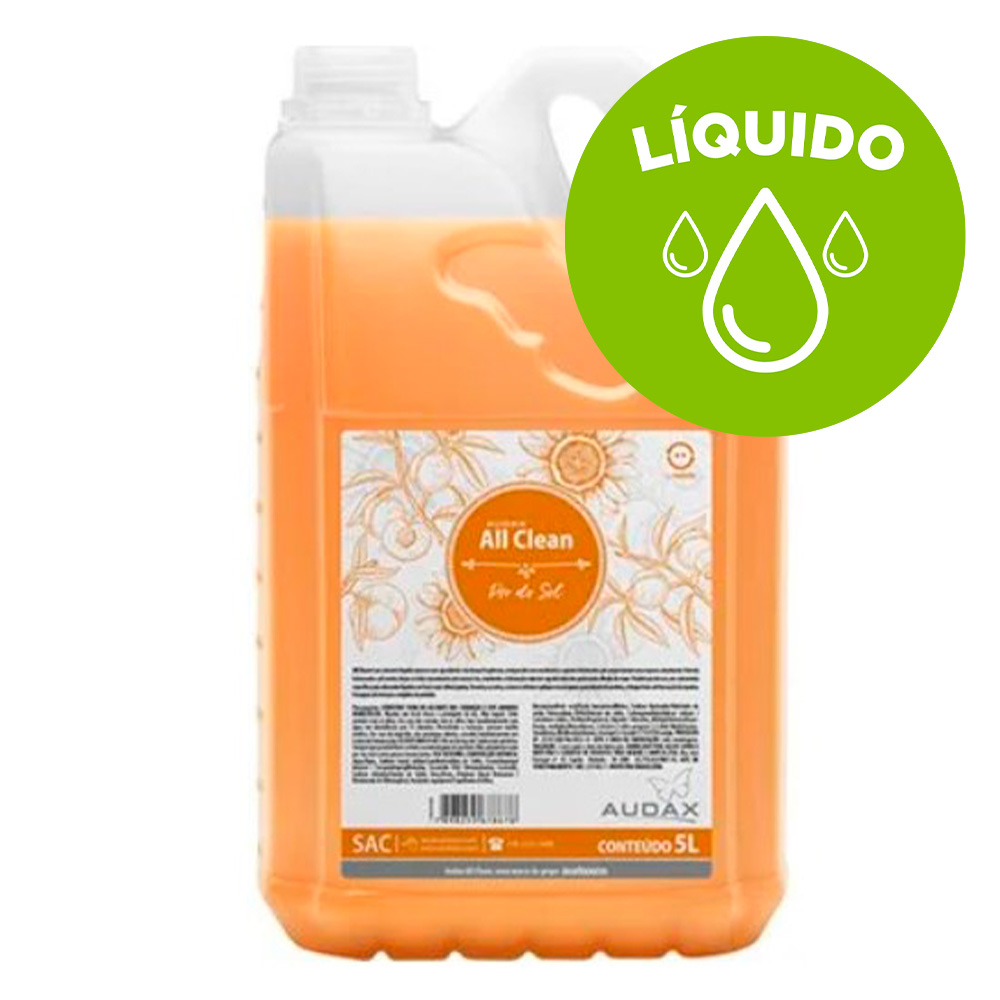 SABONETE LIQUIDO 5L ALL CLEAN POR DO SOL