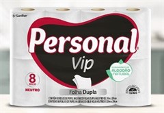 PAPEL HIGIÊNICO PERSONAL FOLHA DUPLA ROLINHO 8 METROS