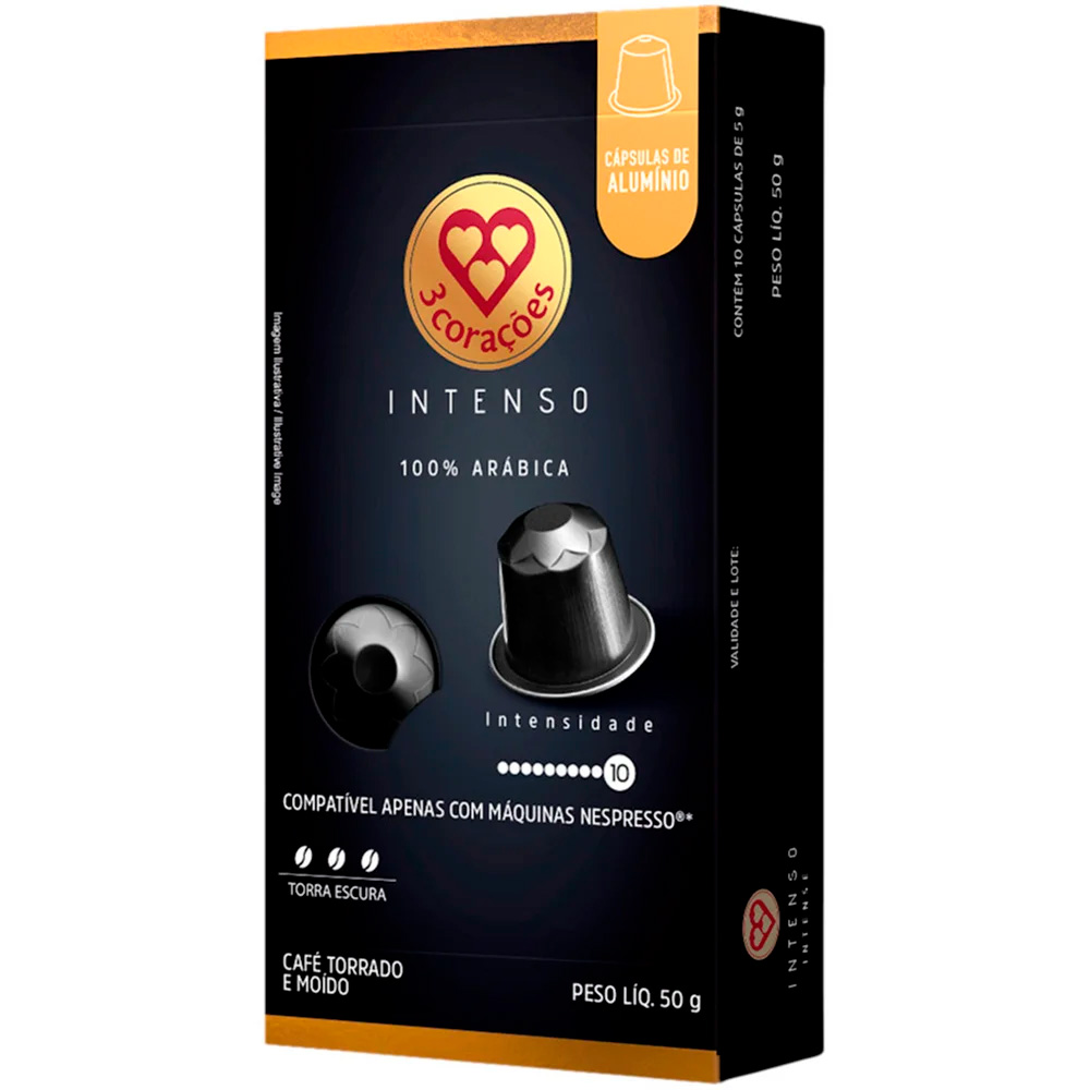 CAPSULA CAFE INTENSO NESPRESSO 10UN