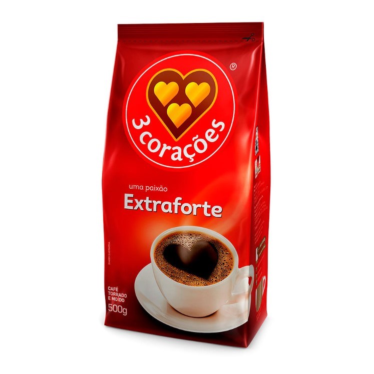 CAFE TORRADO E MOIDO EXTRA FORTE 500G