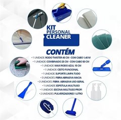 KIT LIMPEZA COMPLETO 16 ITENS