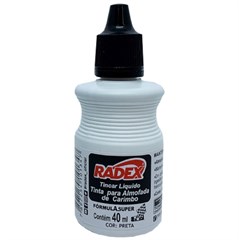 TINTA CARIMBO PRETO 40ML CARBRINK