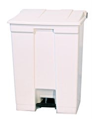 COLETOR 30 LITROS BRANCO COM PEDAL