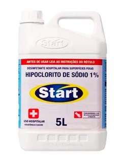 HIPOCLORITO DE SODIO 1% START 5L