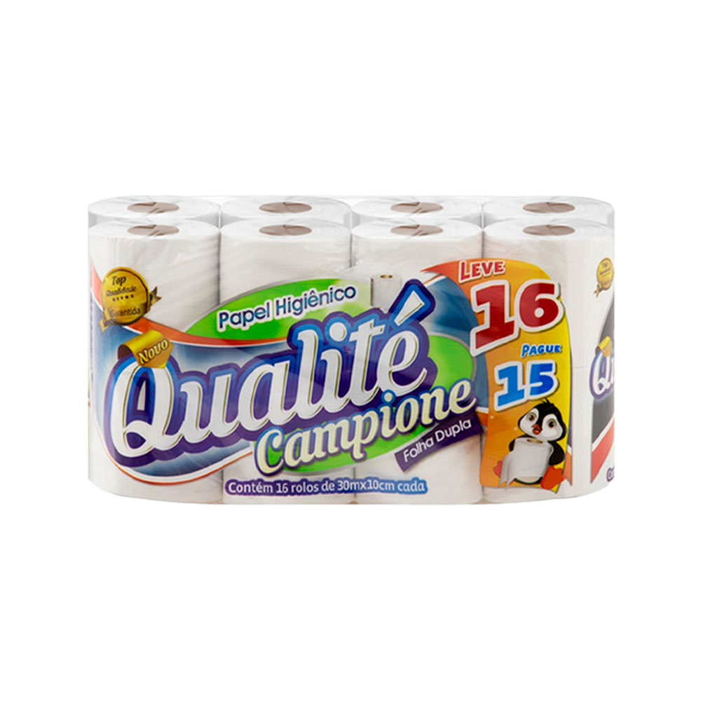 PAPEL HIGIENICO QUALITE 16X30MT