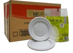 PRATO RED RASO BRANCO 15CM 50X10