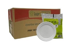 PRATO RED RASO BRANCO 21CM 25X10