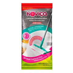 REFIL UMIDO MOP NOVICA LIMPEZA RAPIDA