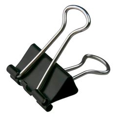 PRENDEDOR DE METAL BINDER 25MM 12UN