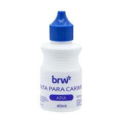 TINTA CARIMBO 40ML AZUL