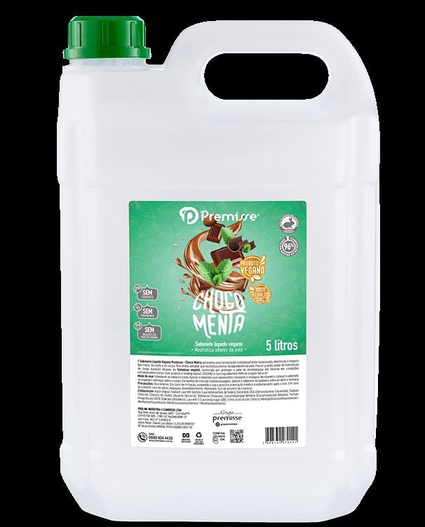 SABONETE LIQUIDO 5L CHOCO MENTA VEGANO