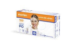 LUVA LATEX SEM PO G PROC NAO CIRURG 100UN