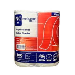 PAPEL HIG ROLO FS NC 8X300MT