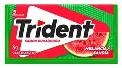 CHICLETE TRIDENT 8G MELANCIA