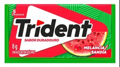 CHICLETE TRIDENT 8G MELANCIA