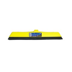 RODO PLÁSTICO AMARELO 60CM COM CABO ALUMÍNIO