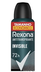 DESOD REXONA AEROSOL MEN INVISIBLE 150ML