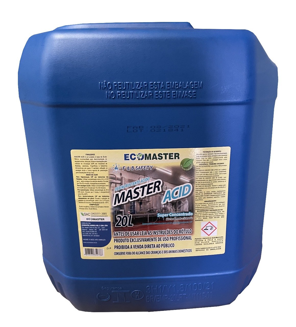 DETERG 20L MASTER ACID