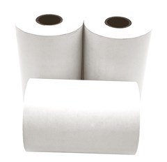 BOBINA TERMICA CARTAO 57MMX22M BRANCA