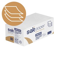 PAPEL HIGIÊNICO INTERFOLHADO FOLHA DUPLA H800ID 8000 FOLHAS