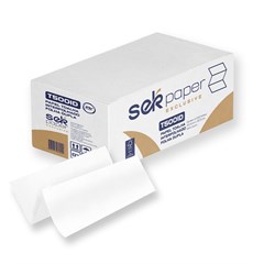 PAPEL TOALHA INTERFOLHADO FOLHA DUPLA T500ID 2000 FOLHAS
