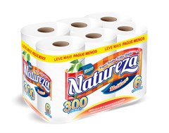 PAPEL TOALHA ABSORVENTE NATUREZA 6ROLOS