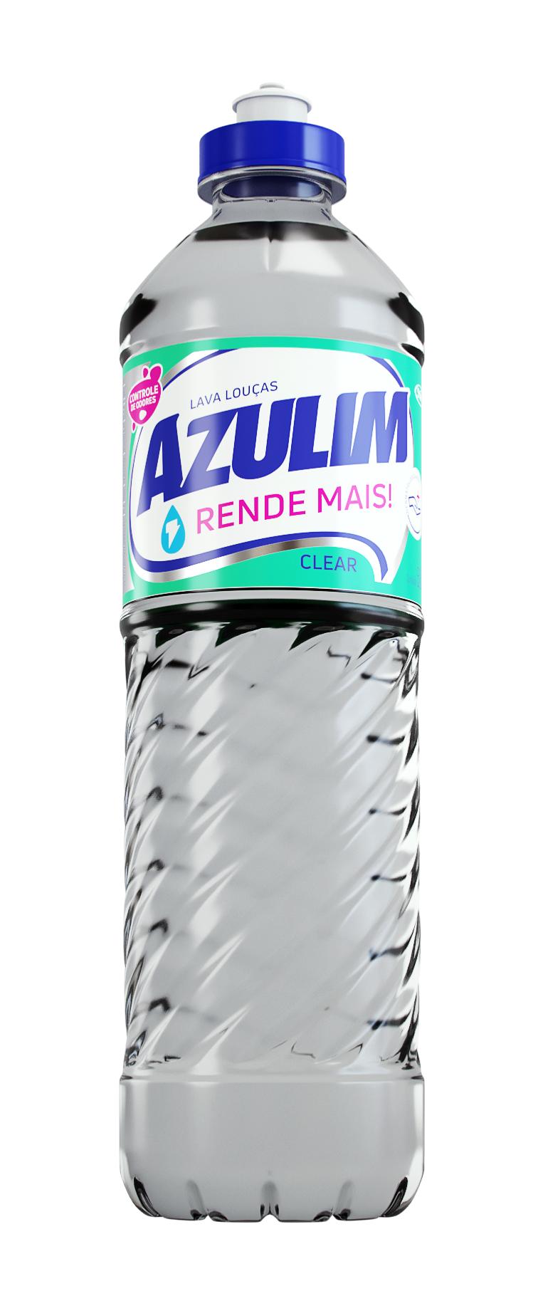 DETERGENTE AZULIM CLEAR 500ML 