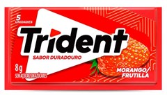 CHICLETE TRIDENT 8G MORANGO
