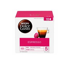 CAPSULA CAFÉ ESPRESSO DOLCE GUSTO 10UN