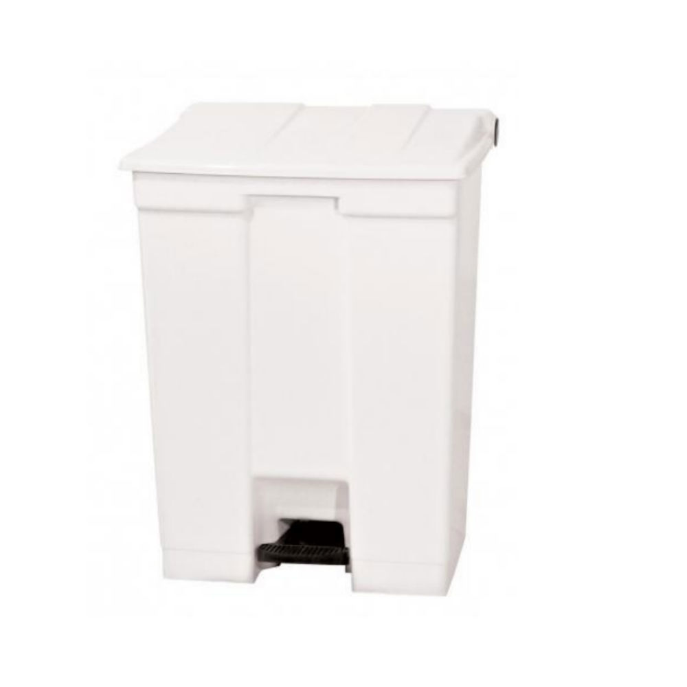 COLETOR 60L BRANCO COM PEDAL